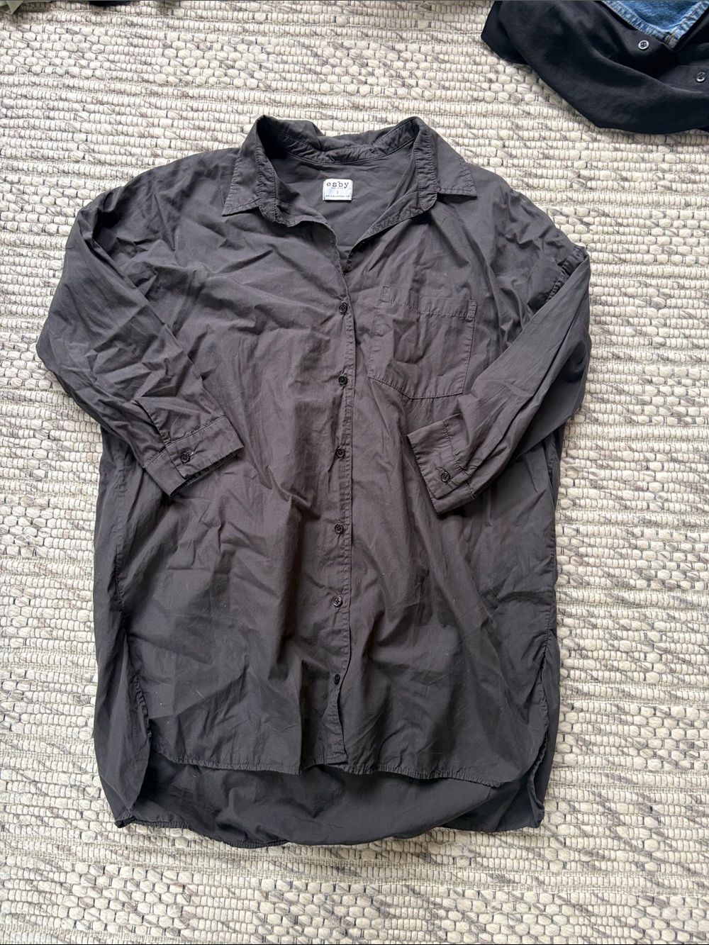Esby tunic button down